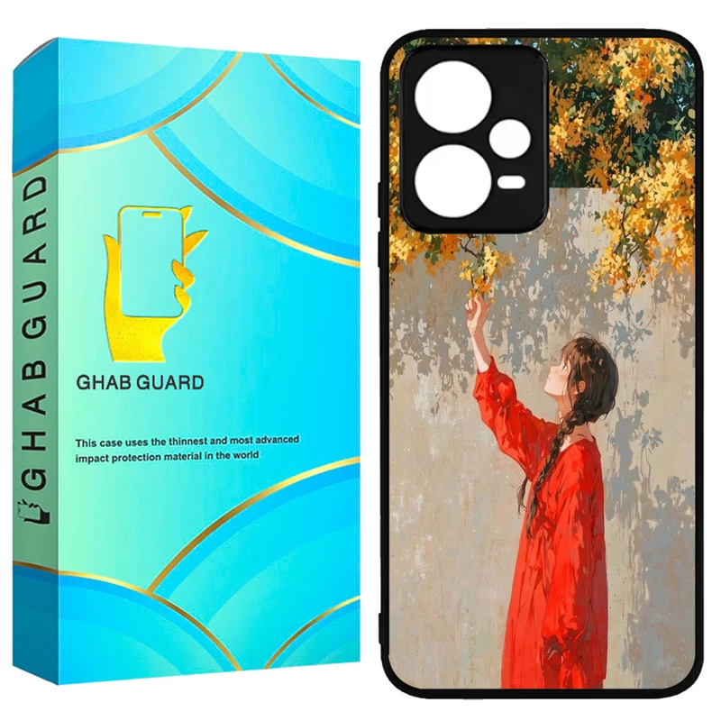 کاور قاب گارد طرح دختر مدل GCHPX5P مناسب برای گوشی موبایل شیائومی Poco X5 Pro 5G