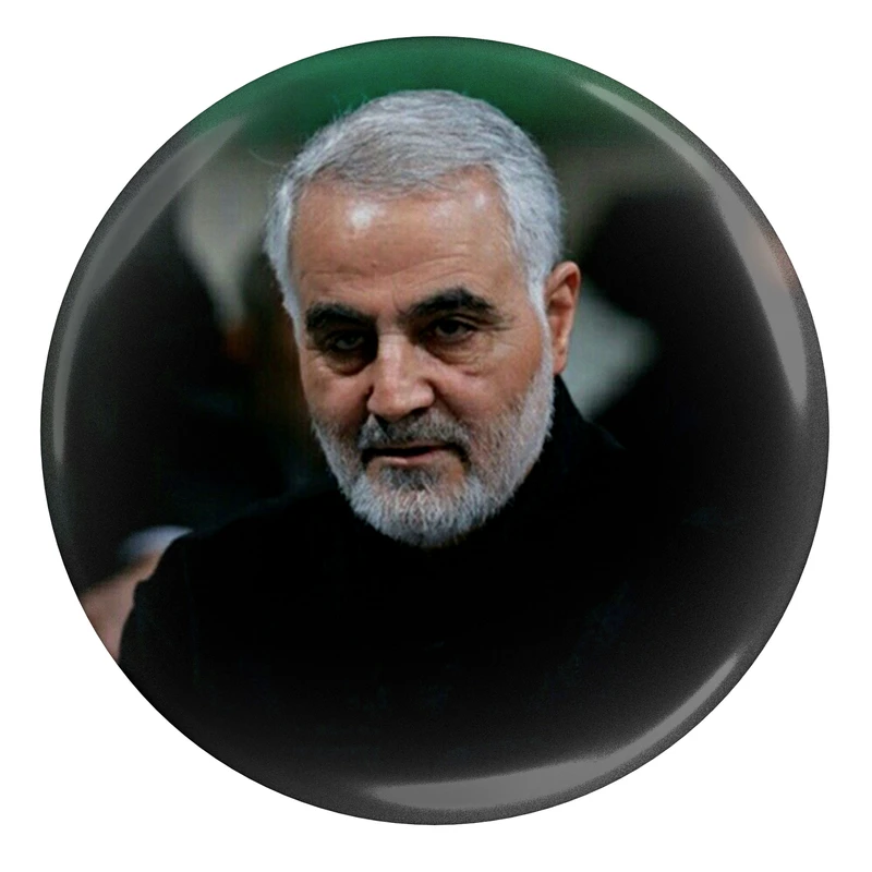 مگنت مدل S12603 طرح سردار شهید حاج قاسم سلیمانی