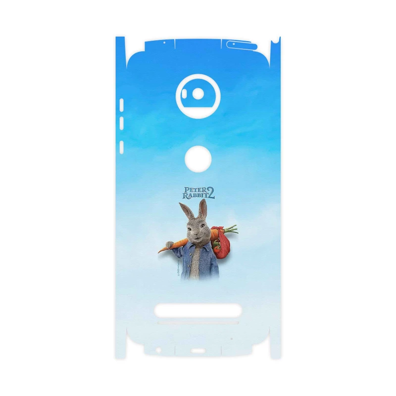 برچسب پوششی ماهوت مدل Peter Rabbit-FullSkin مناسب برای گوشی موبایل موتورولا Moto Z2 Play