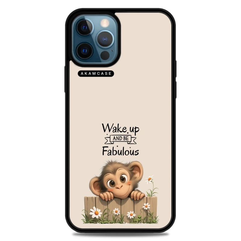 کاور آکام مدل AMC-WA12PROMAX-ANIMALS QOUTES-26 مناسب برای گوشی موبایل اپل iPhone 12 Pro Max