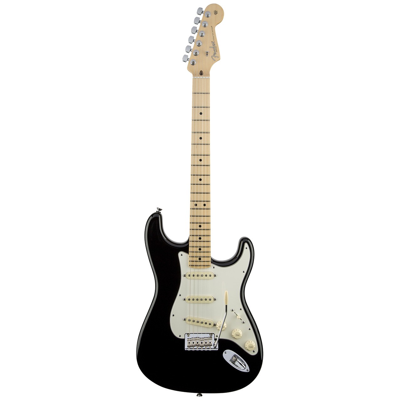 گیتار الکتریک فندر مدل American Standard Stratocaster MN Black