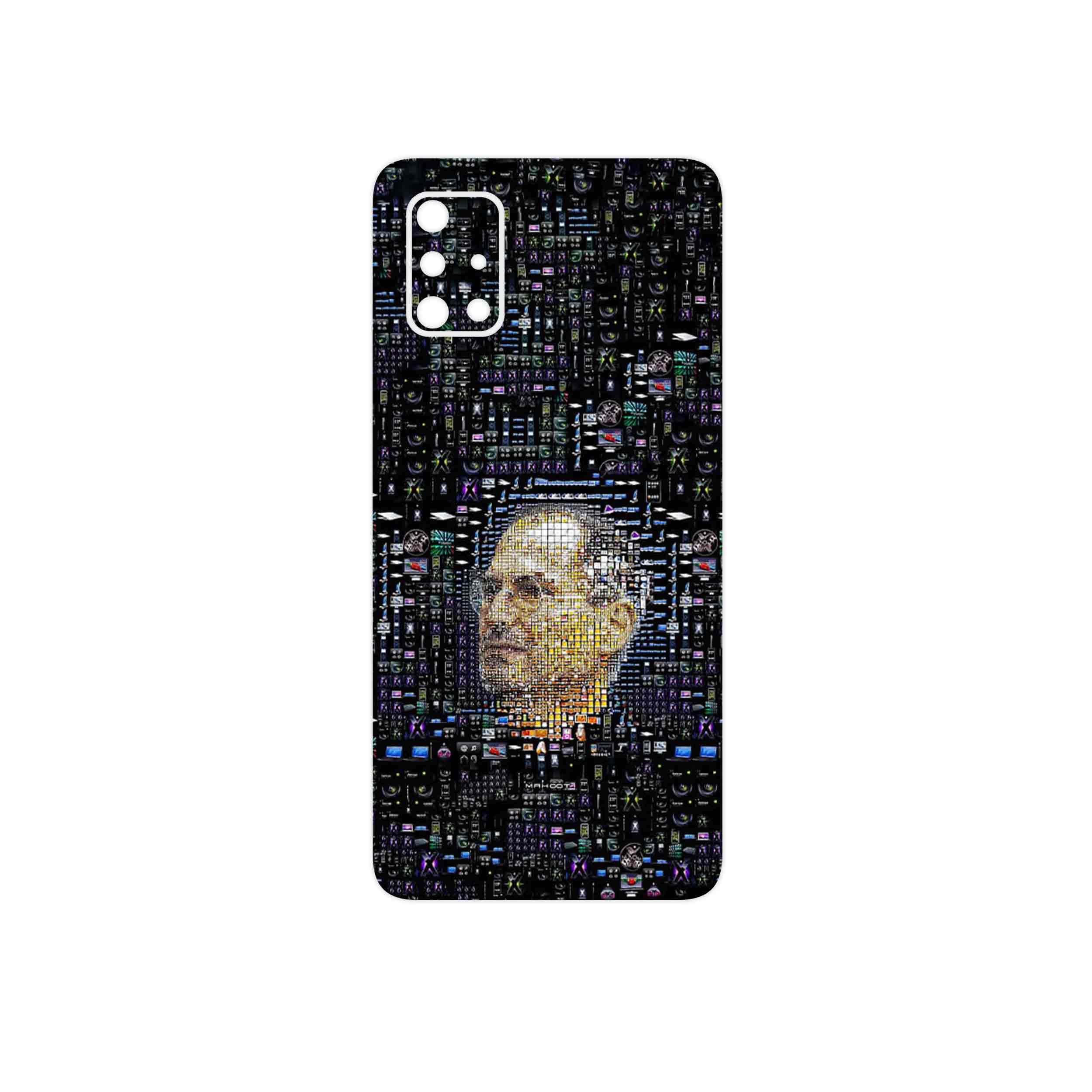برچسب پوششی ماهوت مدل 2 Collage of Steve Jobs مناسب برای گوشی موبایل سامسونگ Galaxy A71 5G