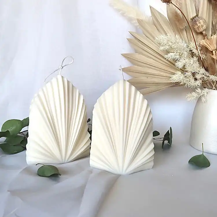 قالب شمع مدل برگ نخل بادبزنی