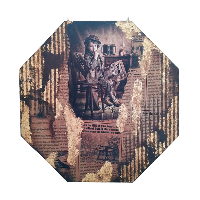 تابلو شاسی مدل پسرک و آتلیه کد BB14019