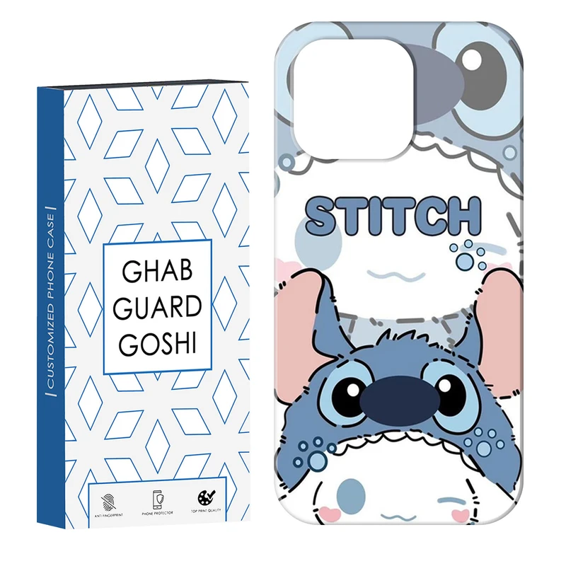 کاور قاب گارد گوشی طرح استیچ کد Dimo-420 مناسب برای گوشی موبایل اپل IPHONE 16 PRO   