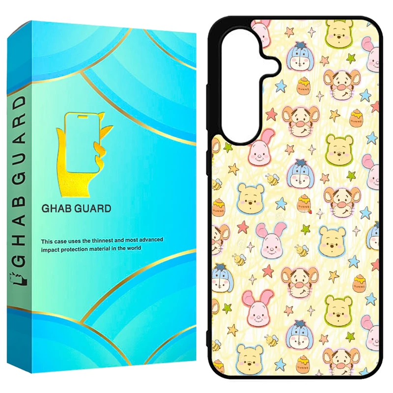 کاور قاب گارد طرح پو و دوستان مدل GS25FE مناسب برای گوشی موبایل سامسونگ Galaxy S25 FE 