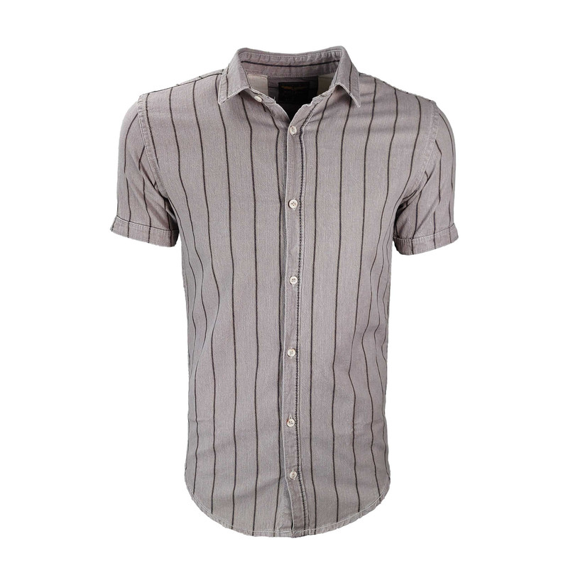پیراهن آستین کوتاه مردانه مدل Thin Stripe کد 331632