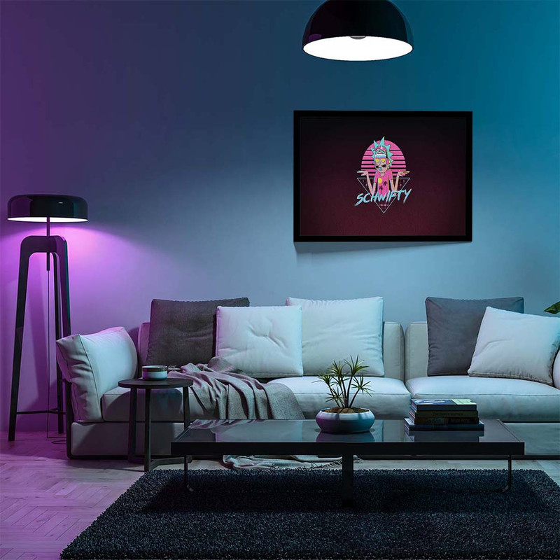 تابلو مدل rick and morty  کد F-15027