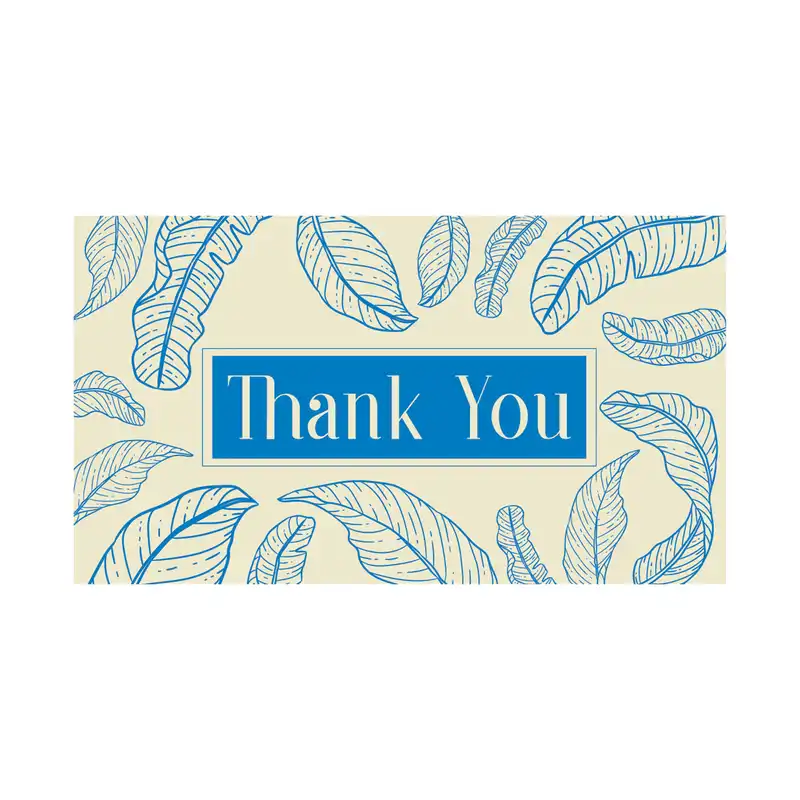 کارت پستال مدل تشکر بسته 100 عددی