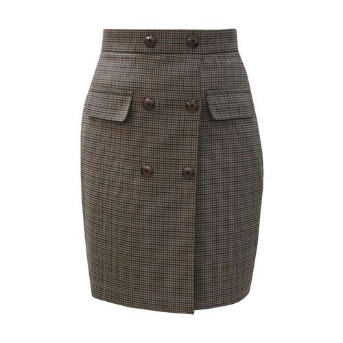 دامن زنانه مدل چهار دکمه