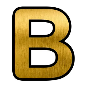 تابلو راهنما طرح حروف لاتین مدل MO-T-B