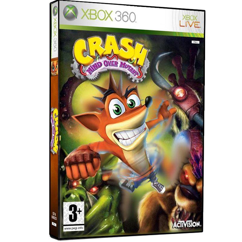 بازی Crash Bandicoot Mind over Mutant مخصوص Xbox 360 