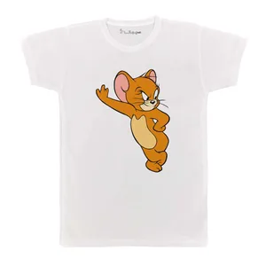 تی شرت بچگانه پرمانه طرح tom and jerry کد pmt.2933