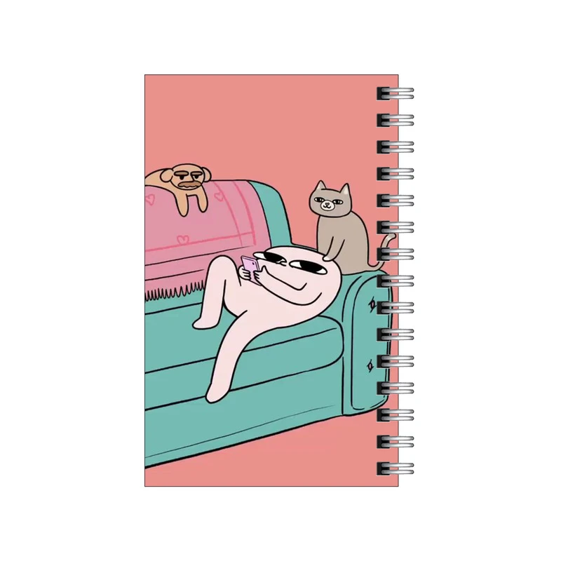 دفترچه یادداشت مدل to do list طرح یه روز معمولی در اتاق نشیمن کد 5899692