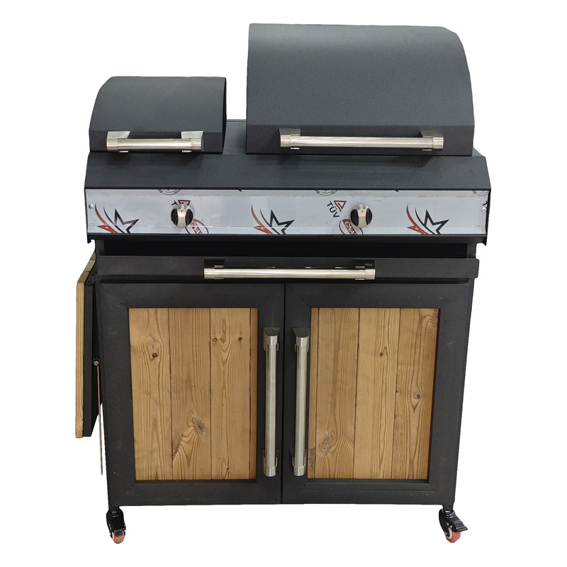 باربیکیو مدل گازی زغالی کد 12