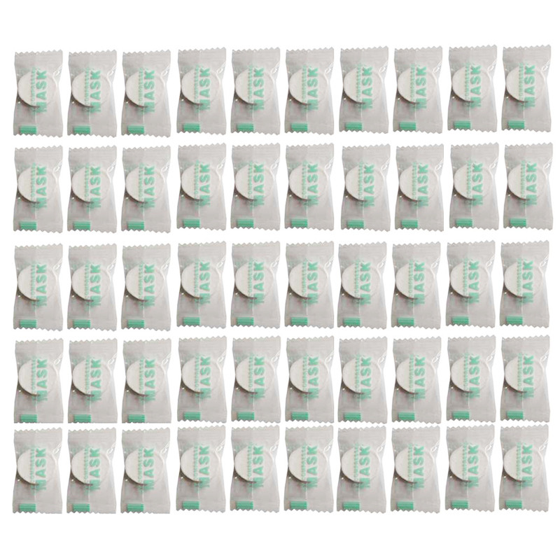 قرص ماسک ورقه ای صورت مدل y50 بسته 50 عددی