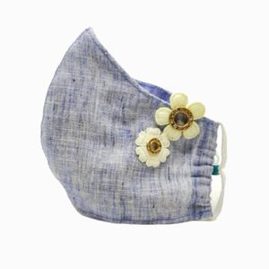 ماسک پارچه ای طرح گل کد ۰45