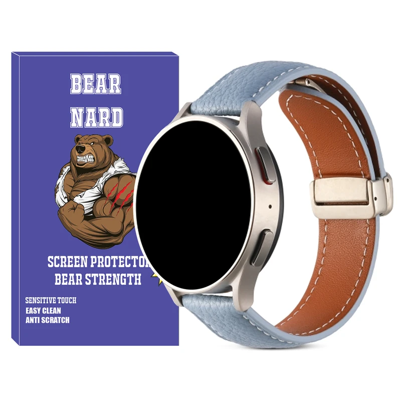 بند برنارد مدل Mag Leather BR TW مناسب برای ساعت هوشمند سامسونگ Galaxy Watch Gear S2 Classic / Gear S3 / Gear Sport