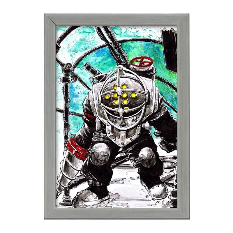 تابلو خندالو طرح بازی بایوشاک (Bioshock) کد 31341