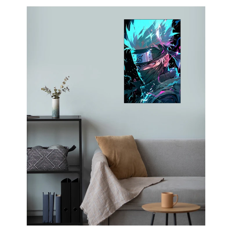 پوستر گوفی مدل کاکاشی انیمه ناروتو طرح Kakashi Anime Naruto کد RGB52