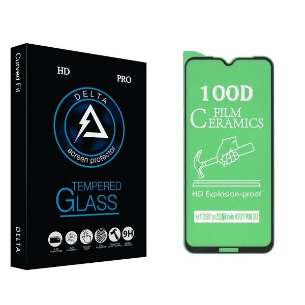 محافظ صفحه نمایش سرامیکی دلتا مدل Fit مناسب برای گوشی موبایل شیائومی Redmi Note 8