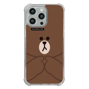 AKAM AMCWTA15PROMAX-BROWN1 Cover For Apple iPhone 15 Pro Max