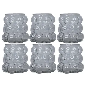 فنجان مدل حبابی نامنظم بسته ۶ عددی