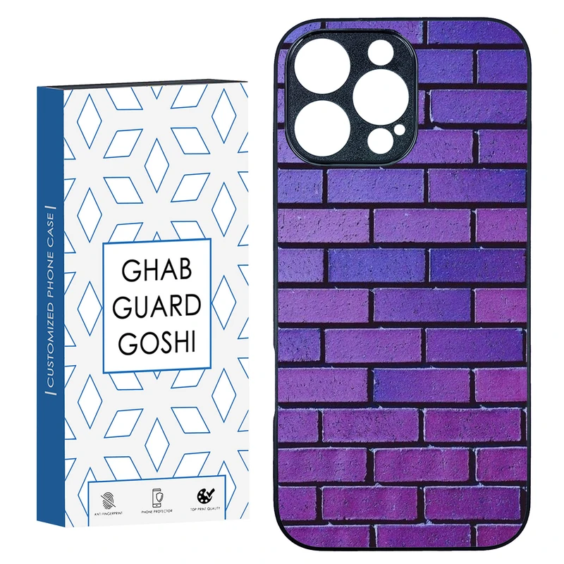 کاور قاب گارد گوشی طرح دیوار آجری کد TPU-255 مناسب برای گوشی موبایل اپل Iphone 16 Pro Max