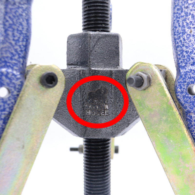 پولی کش سه شاخ دار مدل گوریلا کد YP4-12INCH