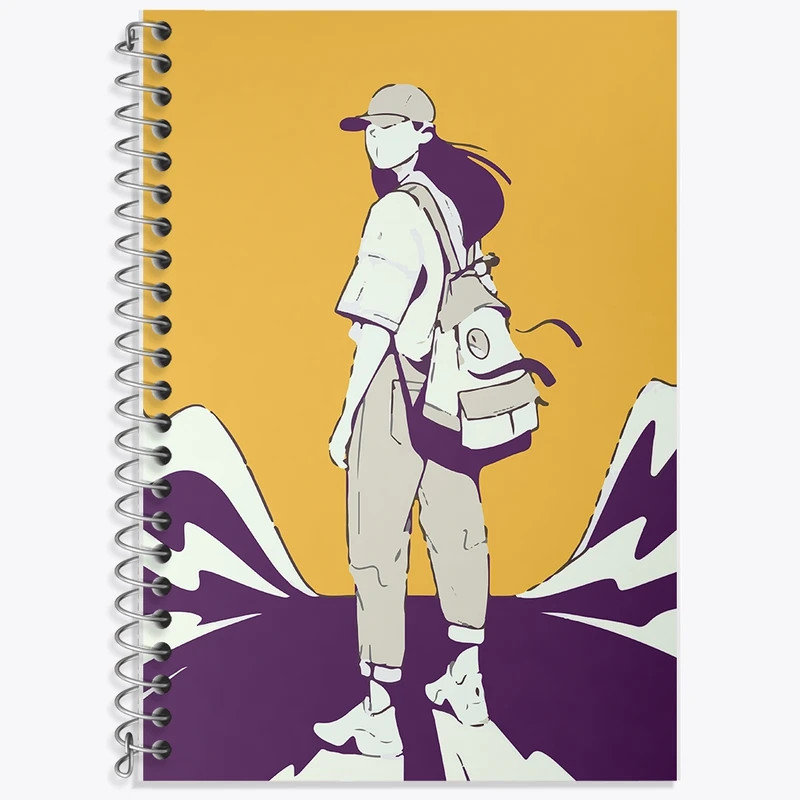 دفتر لغت 50 برگ خندالو طرح دخترانه کد N860