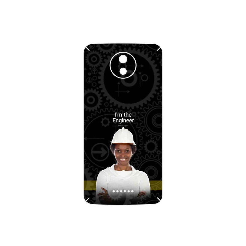 برچسب پوششی ماهوت مدل Engineer مناسب برای گوشی موبایل موتورولا Moto C Plus