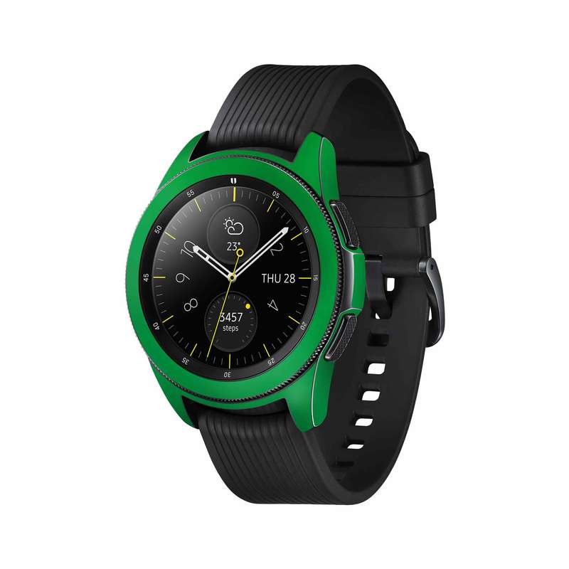 برچسب ماهوت طرح Matte-Green مناسب برای ساعت هوشمند سامسونگ Galaxy Watch 42mm