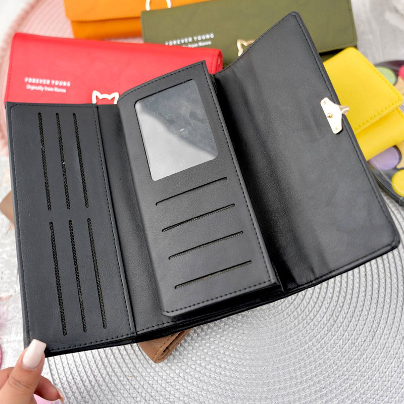 کیف پول زنانه مدل اسپرت کد KZD205-290