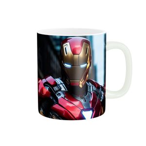 ماگ طرح مرد آهنی Iron man کد 246
