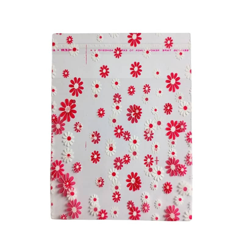 سلفون بسته بندی طرح بابونه 35*25 بسته 30 عددی