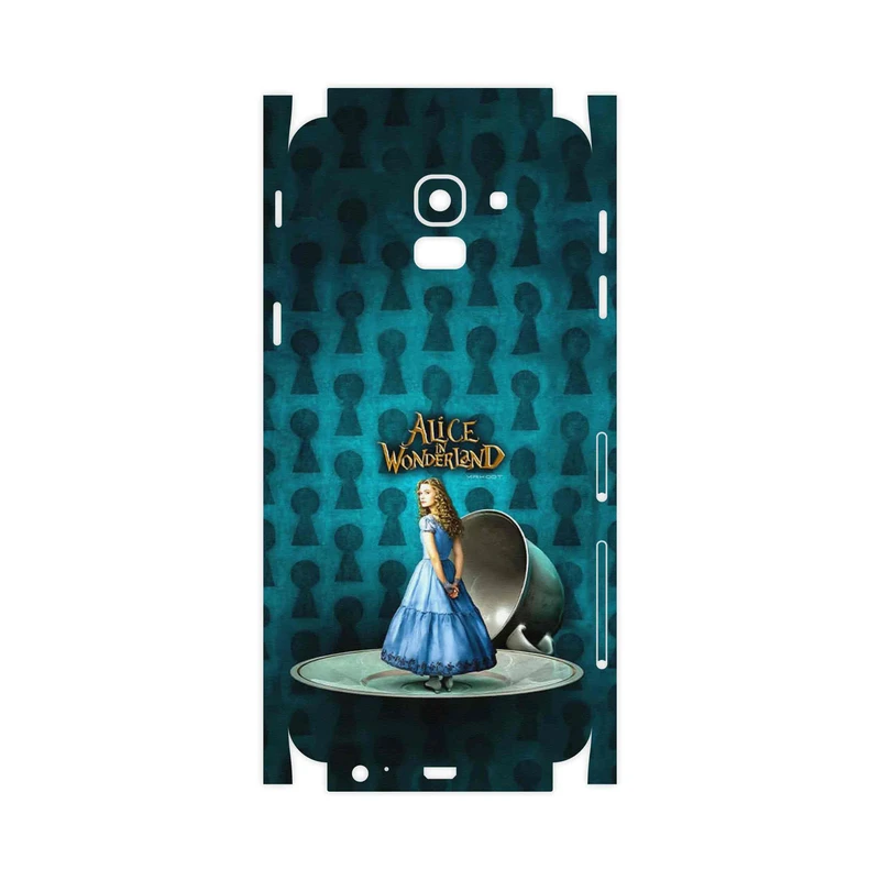 برچسب پوششی ماهوت مدل Alice in Wonderland-FullSkin مناسب برای گوشی موبایل سامسونگ Galaxy J6