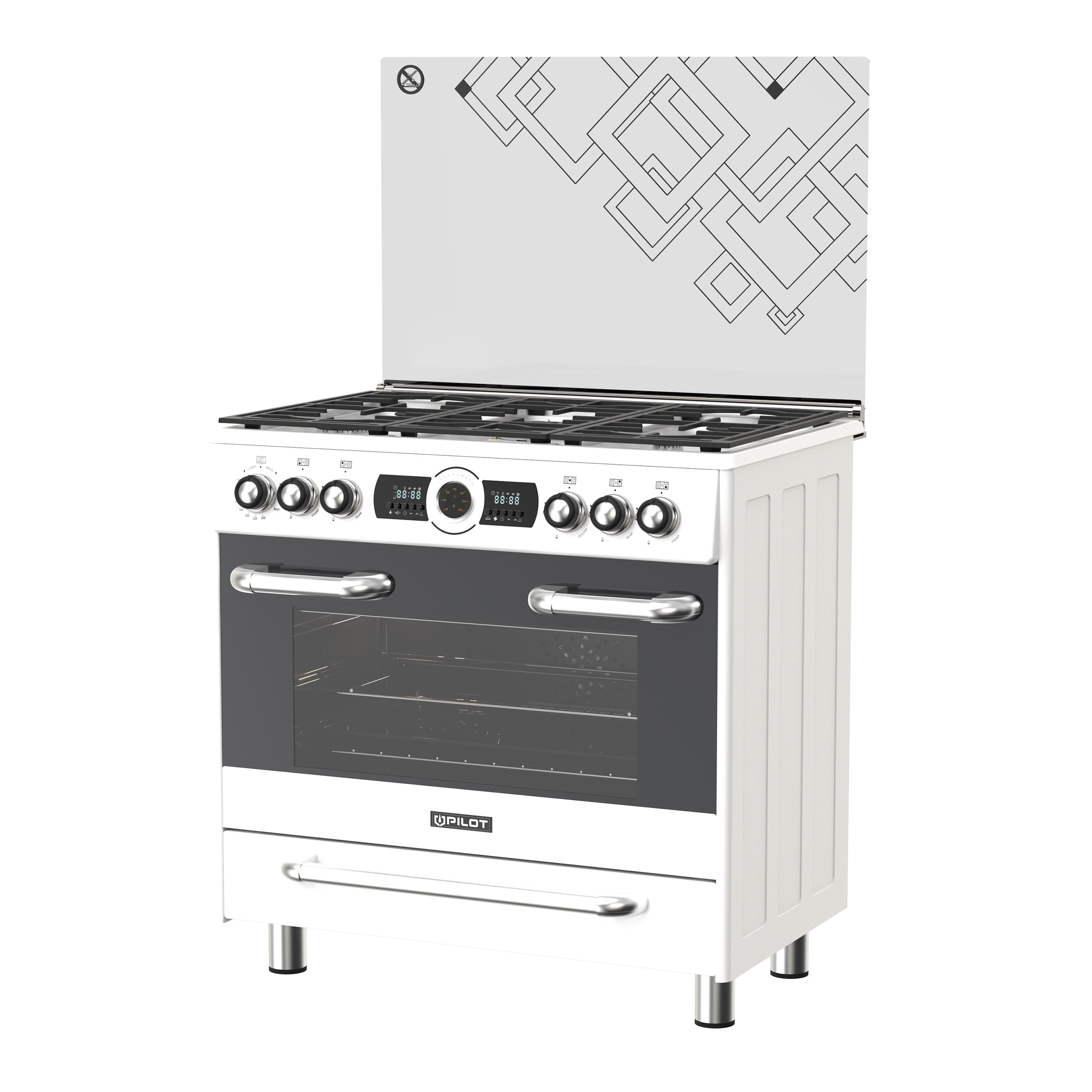 اجاق گاز 5 شعله پیلوت مدل PT