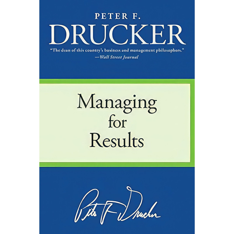 کتاب managing for results اثر Peter F. Drucker انتشارات Harper Business