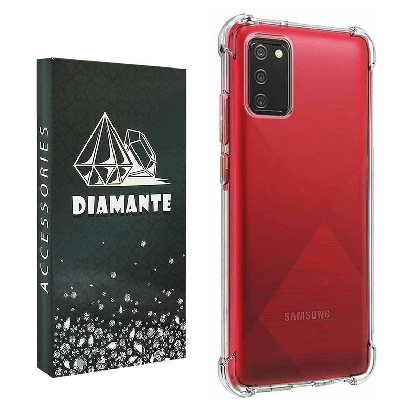 کاور دیامانته مدل Bianco Navy مناسب برای گوشی موبایل سامسونگ Galaxy A02S