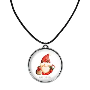گردنبند خندالو مدل کریسمس Christmas کد 2214022135