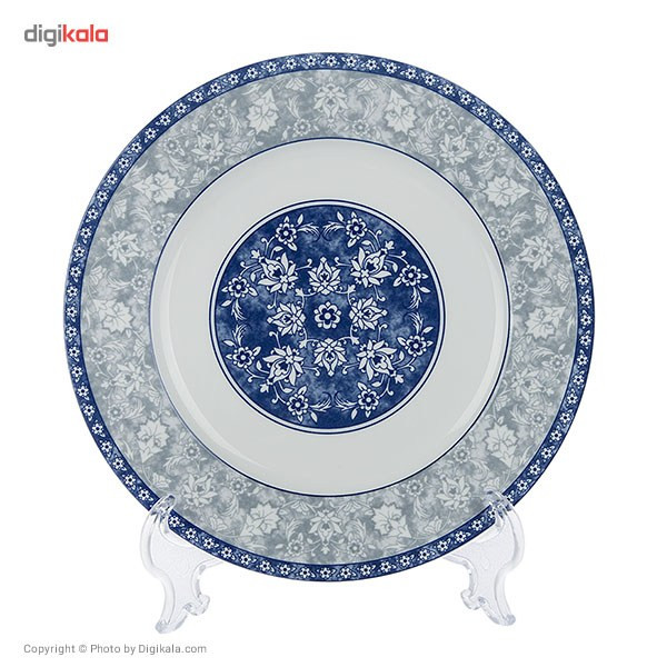 سرویس 28 پارچه چینی زرین ایران سری ایتالیا اف طرح اصفهان درجه یک