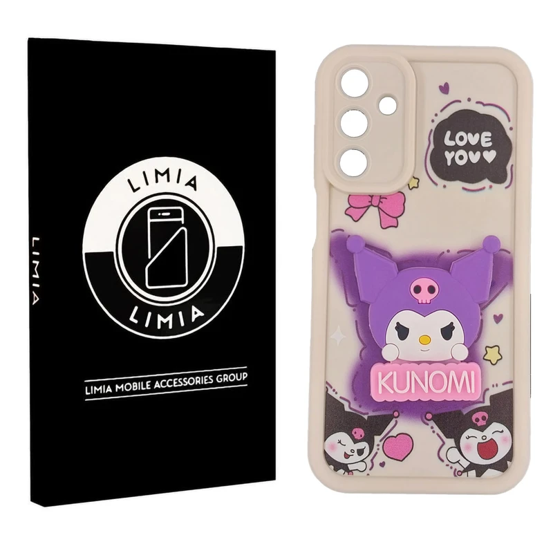 کاور لیمیا مدل سولید طرح عروسکی مناسب برای گوشی موبایل سامسونگ Galaxy A55