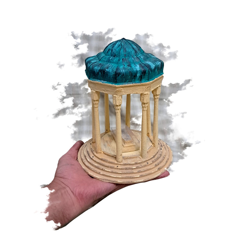 مجسمه مدل مقبره حافظ