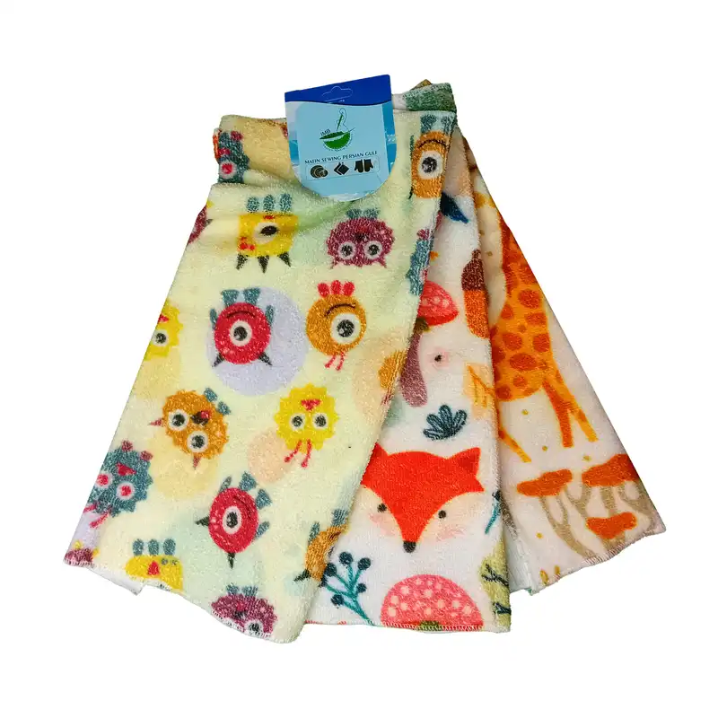 دستمال نظافت آی ام بی مدل عروسکی کد 005 مجموعه سه عددی