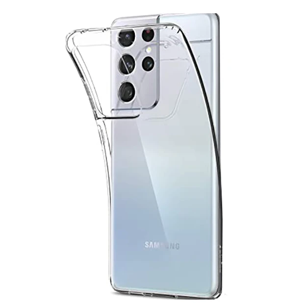 کاور مدل ژله ای مناسب برای گوشی موبایل سامسونگ Galaxy S21 Ultra