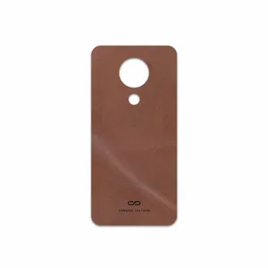 MAHOOT Matte-Natural-Leather Cover Sticker for Nokia 3.4