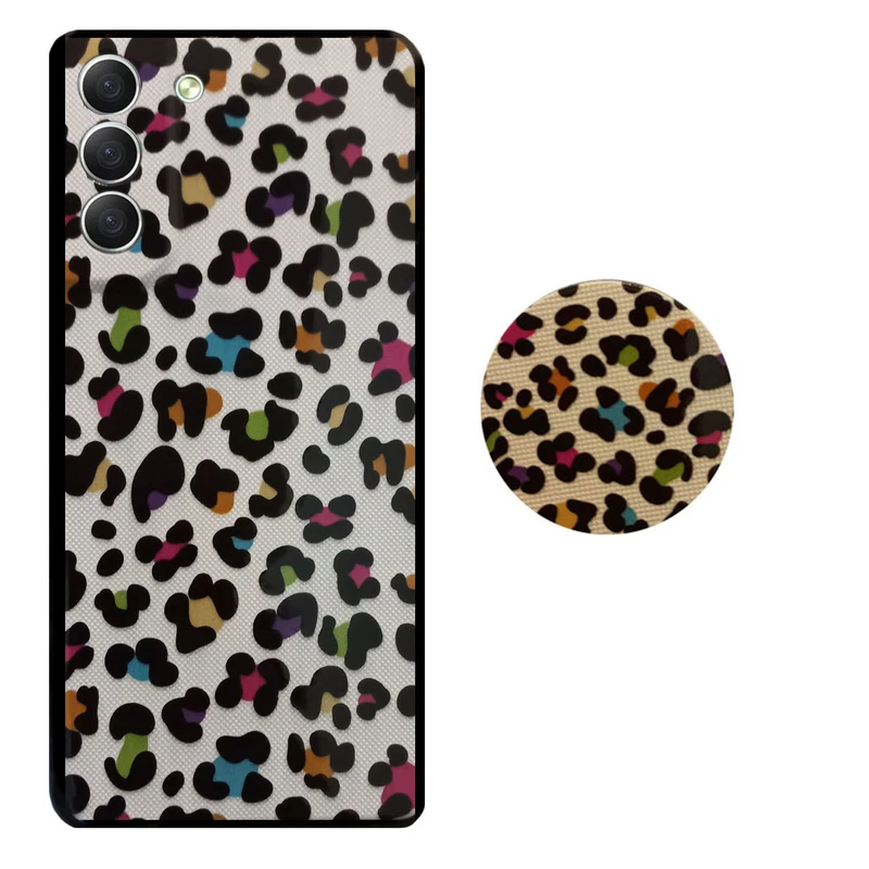 کاور مدل HB 0351 مناسب برای گوشی موبایل سامسونگ Galaxy S21 FE به همراه پاپ سوکت
