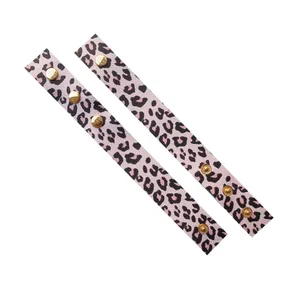  ارگانایزر سیم و کابل طرح پلنگی مدل C-212 مجموعه 2 عددی