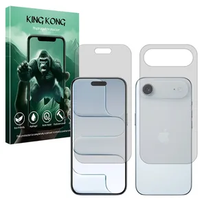 King Kong Tough model transparent screen protector suitable for Apple iPhone Air mobile phone along with the back protector