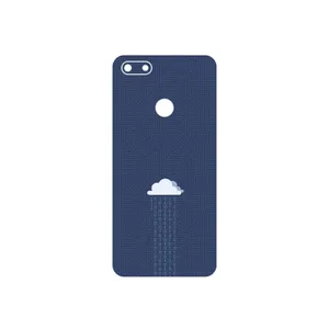 MAHOOT Minimal Data Cloud Cover Sticker for Motorola Moto E6 Play